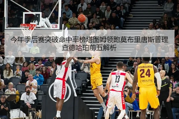 今年季后赛突破命中率榜塔图姆领跑莫布里唐斯普理查德哈珀前五解析